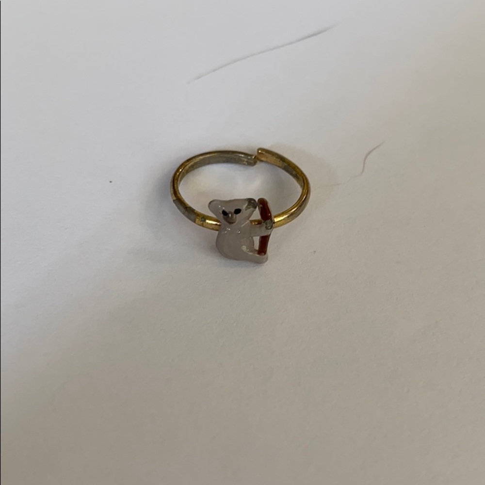 Cute Koala Adjustable Ring